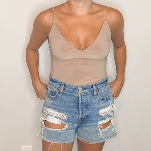 Tan Bodysuit